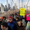'We Stand As One': Thousands March Across Brooklyn Bridge To Denounce Anti-Semitism